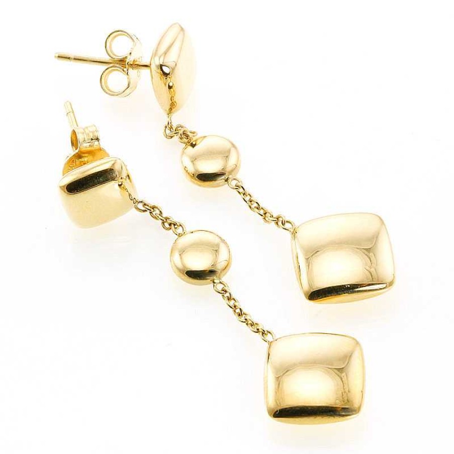 Pendientes Oro Amarillo | Roibás Wholesale