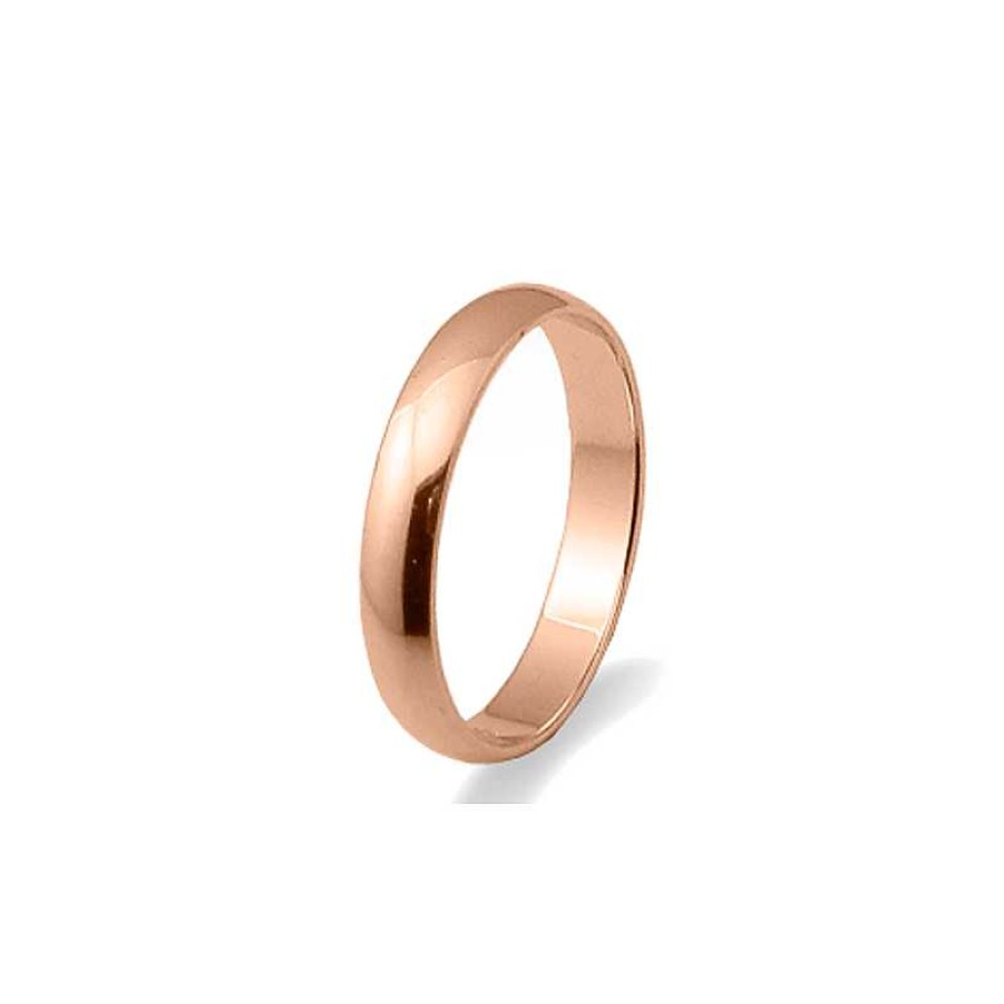 Alianza Media Ca A Oro Rosa 2 Mm 18K | Alianza Media Caña Oro Rosa 2 mm 18K Online