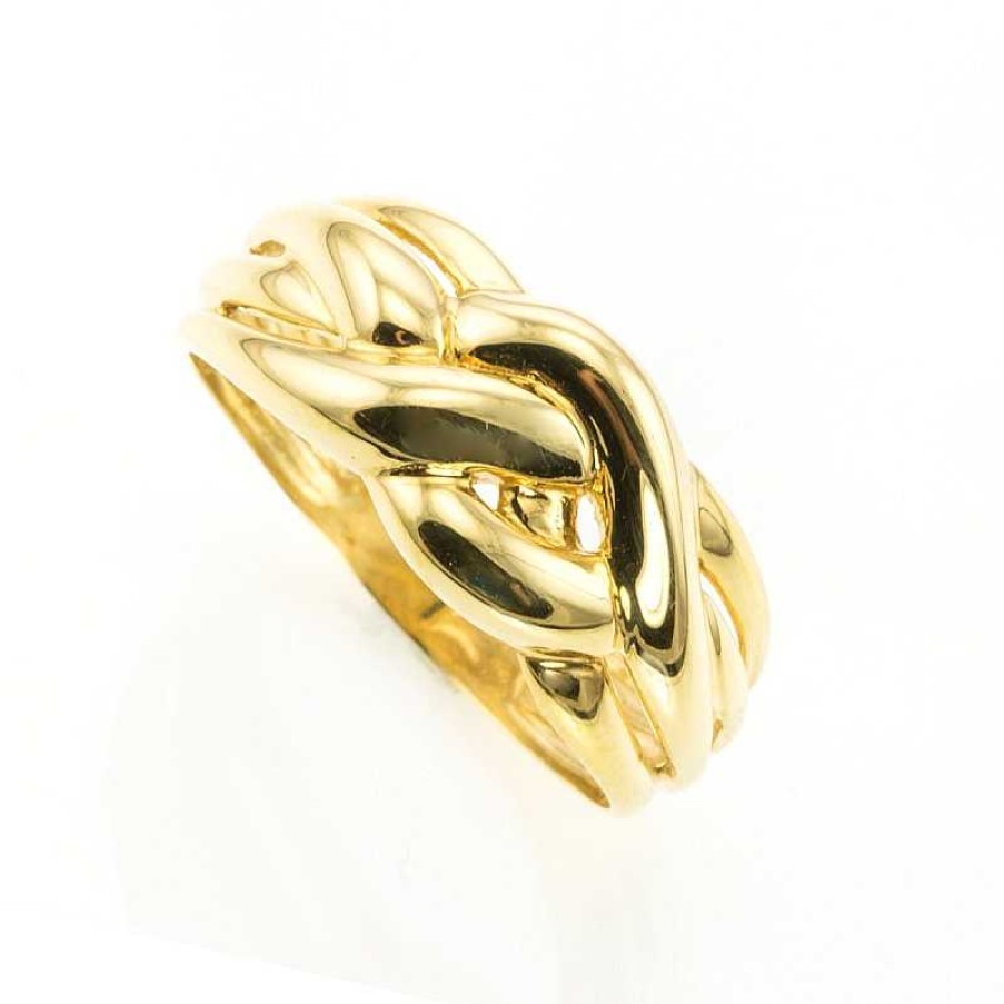 Anillo En Oro Amarillo Ancho | Oro Online