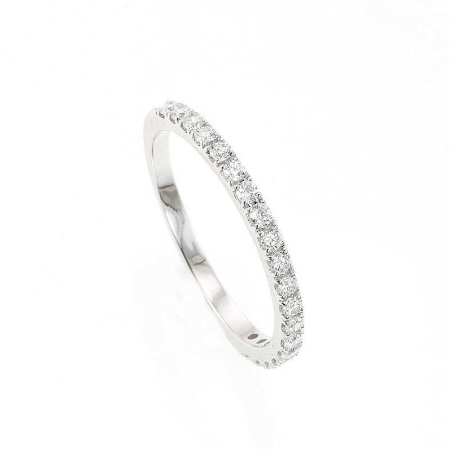 Anillo Oro Blanco Brillantes 0.33 Quilates | Anillo oro blanco brillantes 0.33 quilates Hot