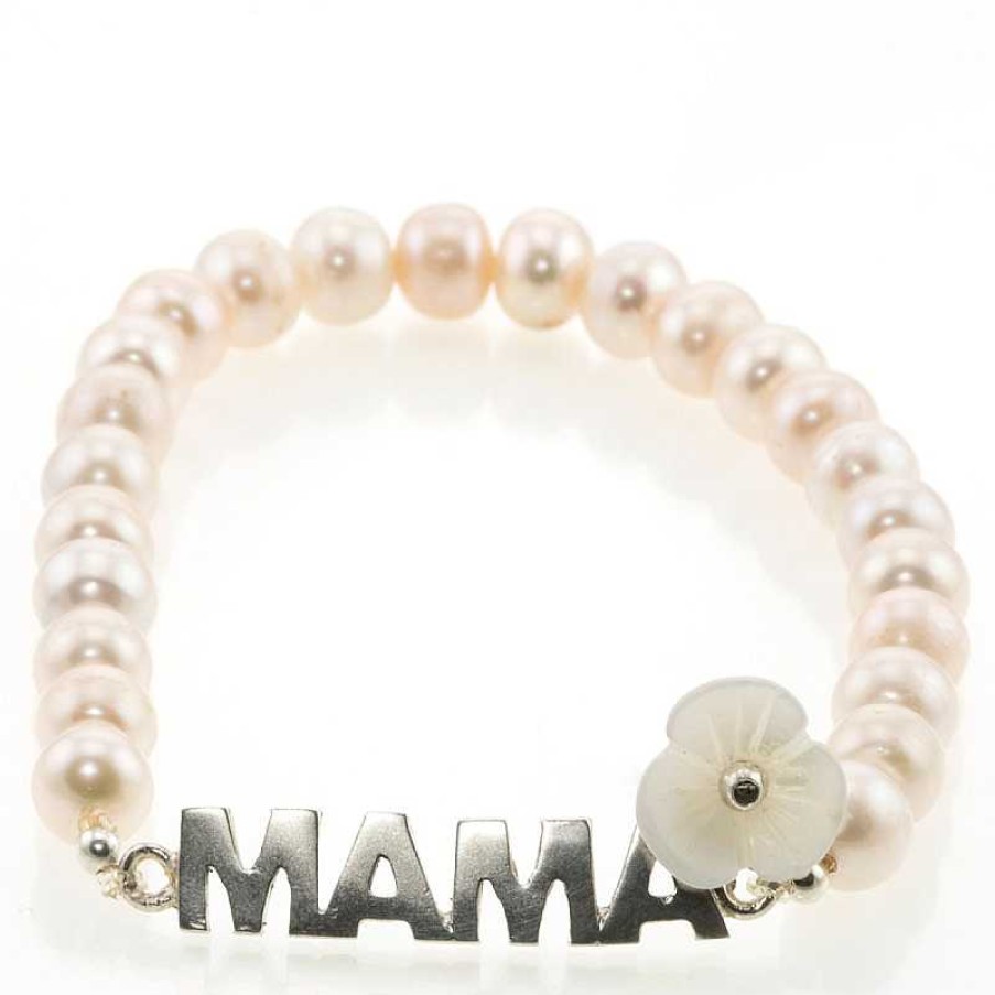 Pulsera Perlas Y Plata Mam | Pulseras Best