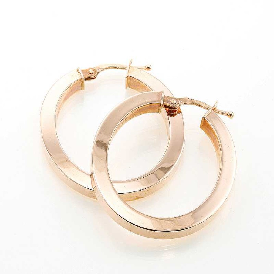 Pendientes Aretes Oro Rosa | Oro Online