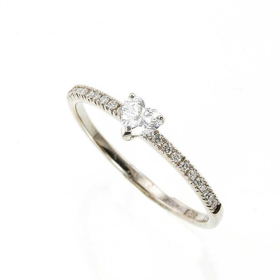 Anillo Diamante Coraz N | Brillantes Best