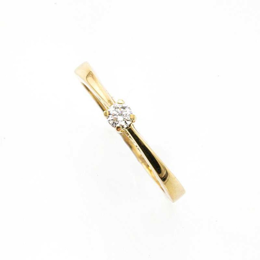 Anillo Oro Amarillo Brillante | Oro Hot