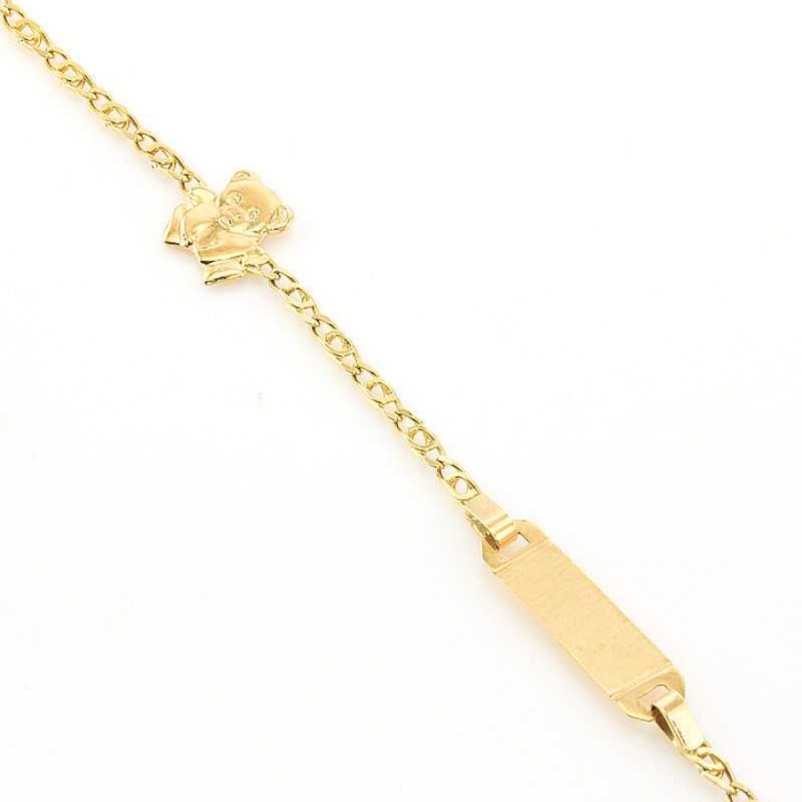 Pulsera Oro Amarillo Detalle Osito | Pulsera oro amarillo detalle osito Wholesale