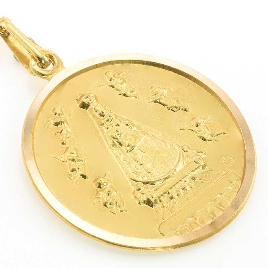 Medalla De Bego A En Oro Amarillo 18 Kt | Medallas de Covadonga Wholesale