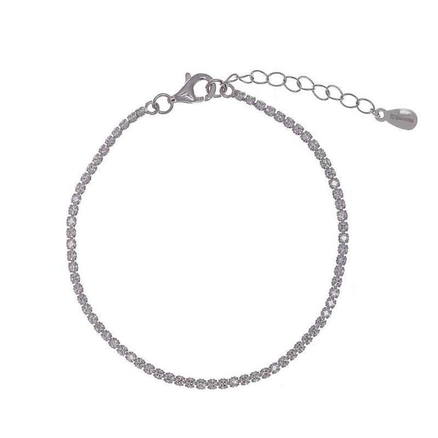 Pulsera Plata Circonitas Finita | Plata Wholesale