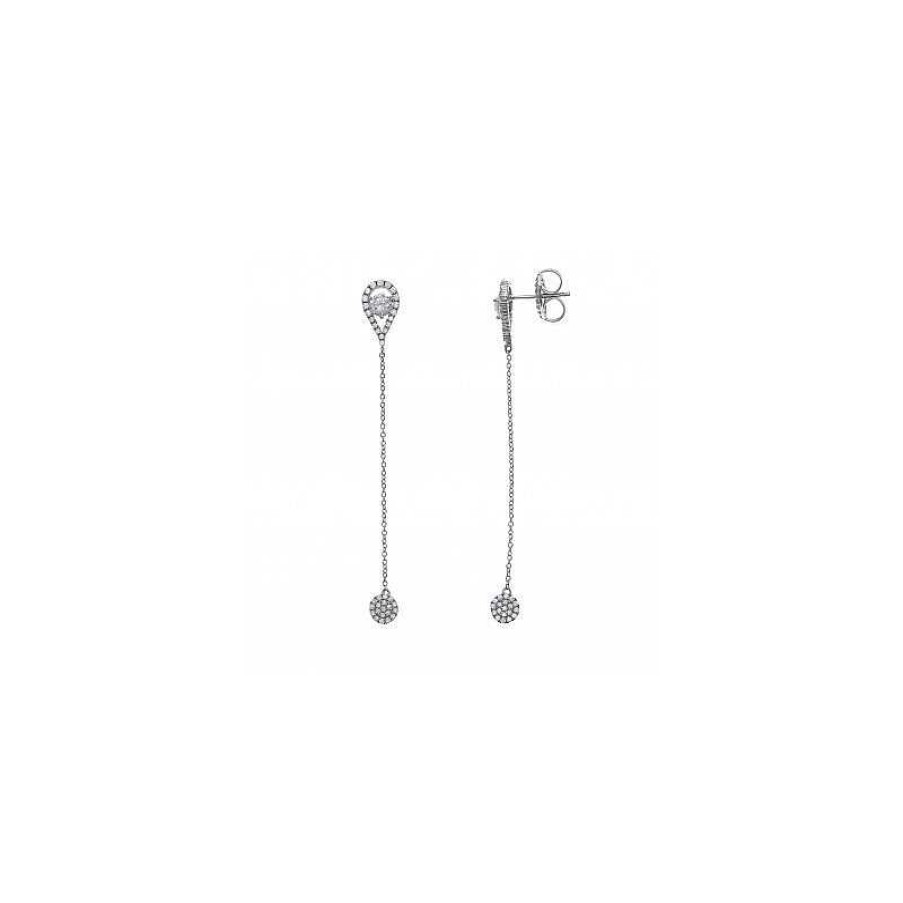 Pendientes Plata Circonitas | Plata Online